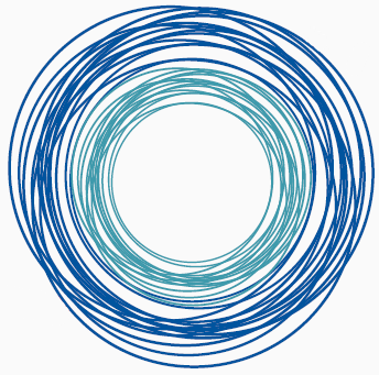 Blue Circle Icon