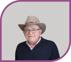 A man wearing a hat.