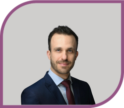 A man in a suit.