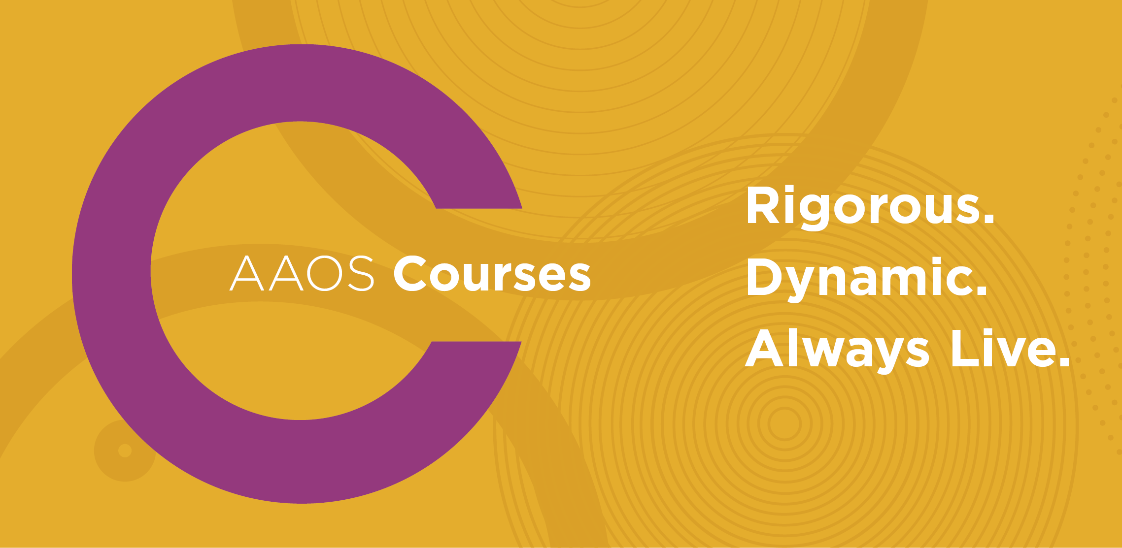 AAOS Courses